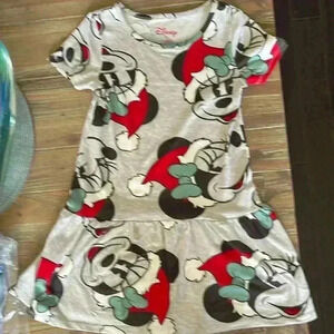 Girls Mickey as Santa, Dress.